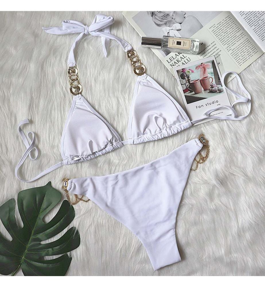 Bikini-Schmuck - Weiss