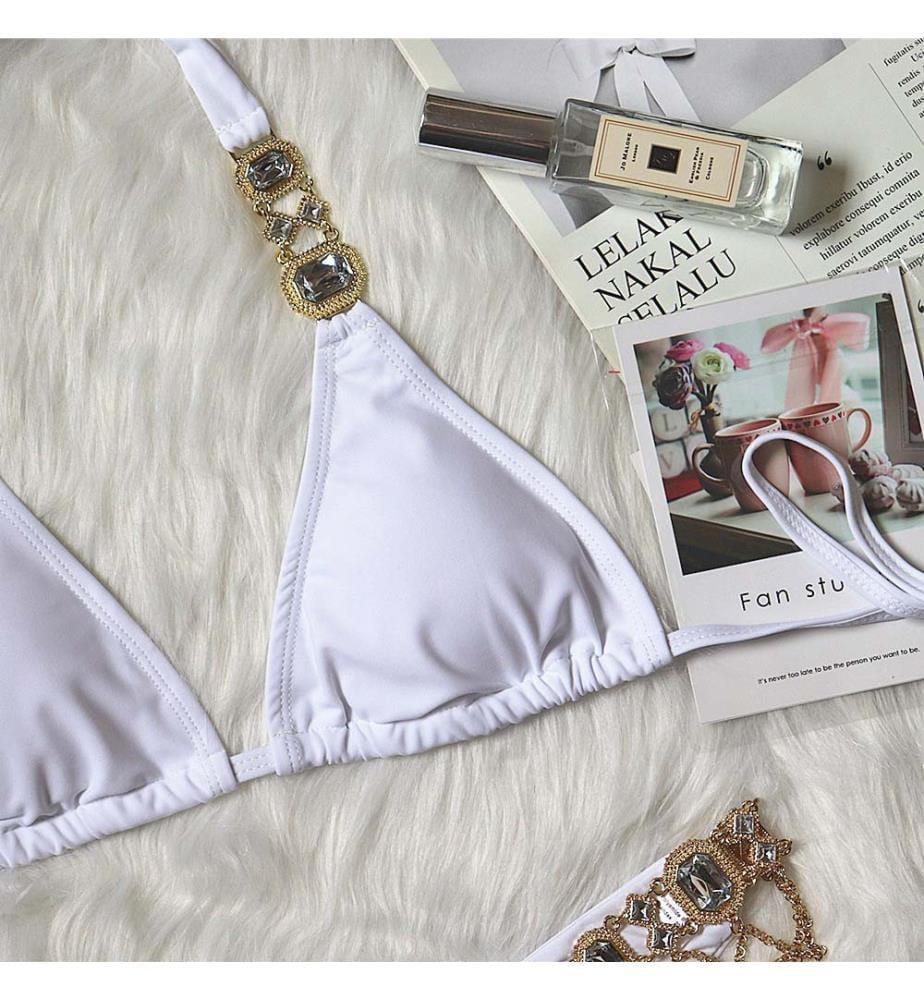 Bikini-Schmuck - Weiss