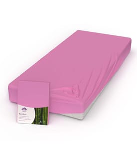 Drap-housse en jersey de bambou - 90-100 x 200 cm