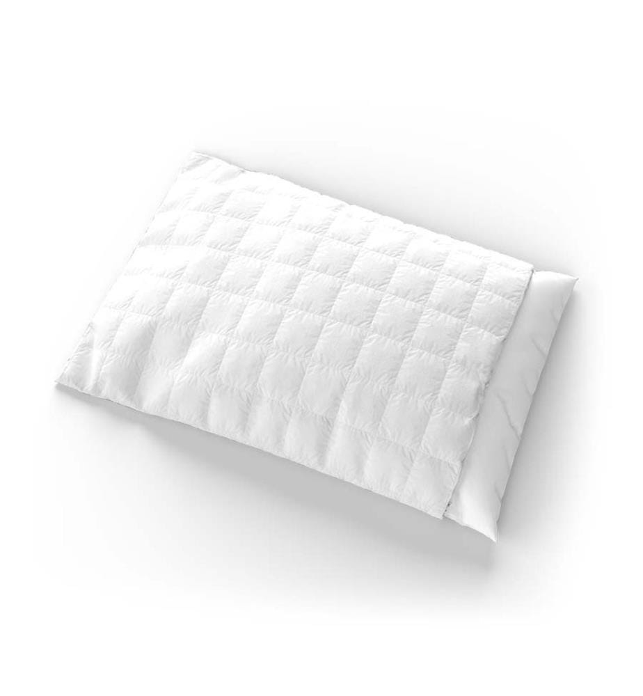 Federkissen mit Stepphülle Queen nachfüllbar - 65 x 65 cm