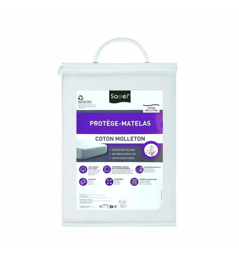 Protège-matelas Baros Molton - 160 x 200 cm