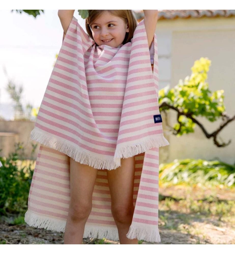 Torres Novas Barra Kinder Poncho gestreift - One Size
