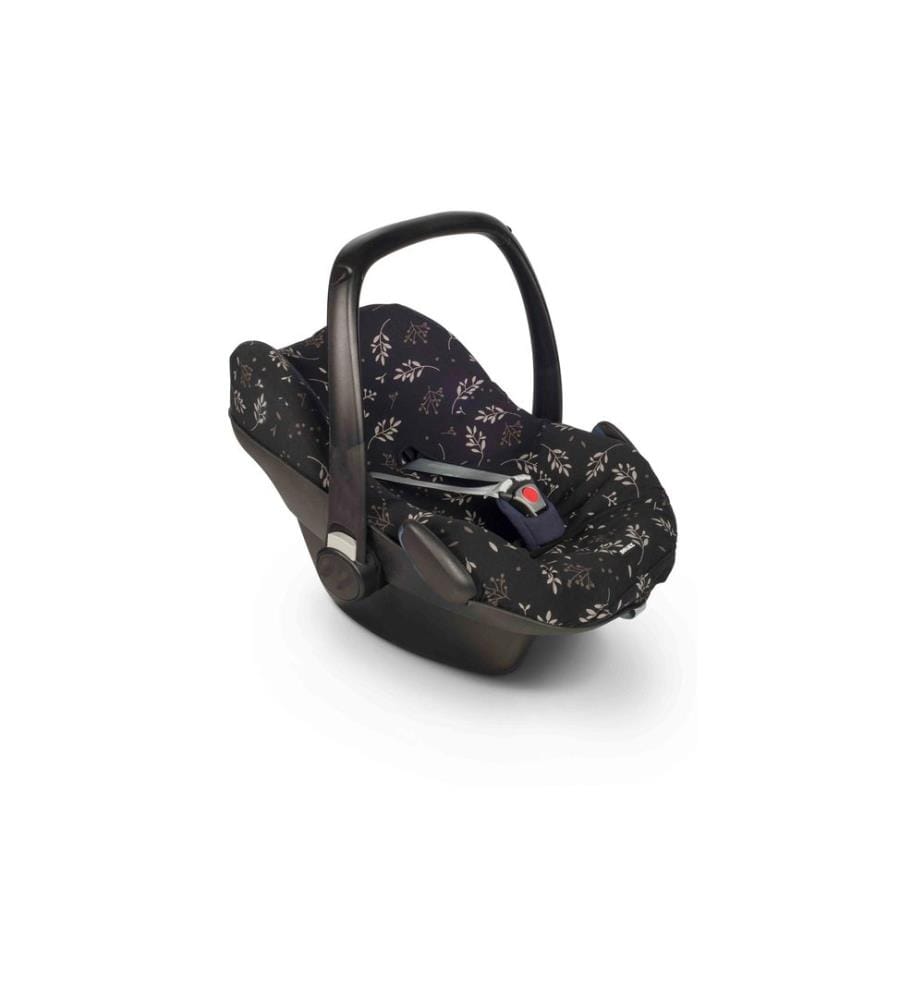 Dooky Sitzbezug 0+ Schwarz, Romantic Leaves