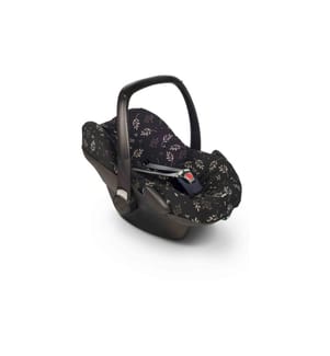 Dooky Sitzbezug 0+ Schwarz, Romantic Leaves