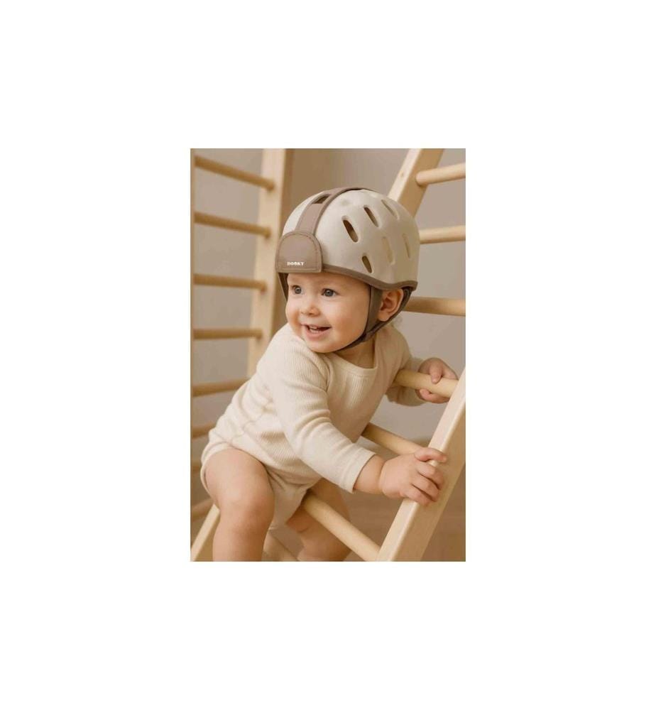 Dooky Baby-Schutzhelm 6-24 Monaten, Beige
