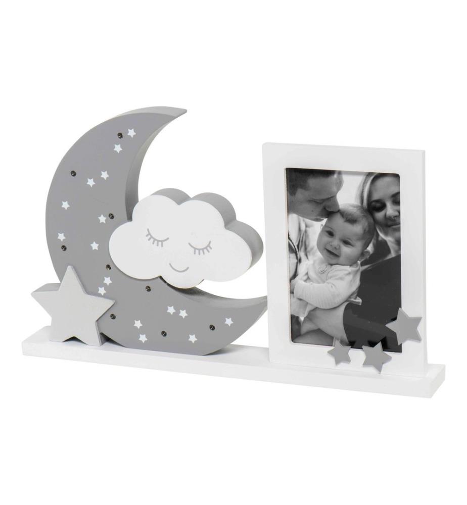 Dooky Fotorahmen Moonlight Frame 37 x 21 cm, warm Grau