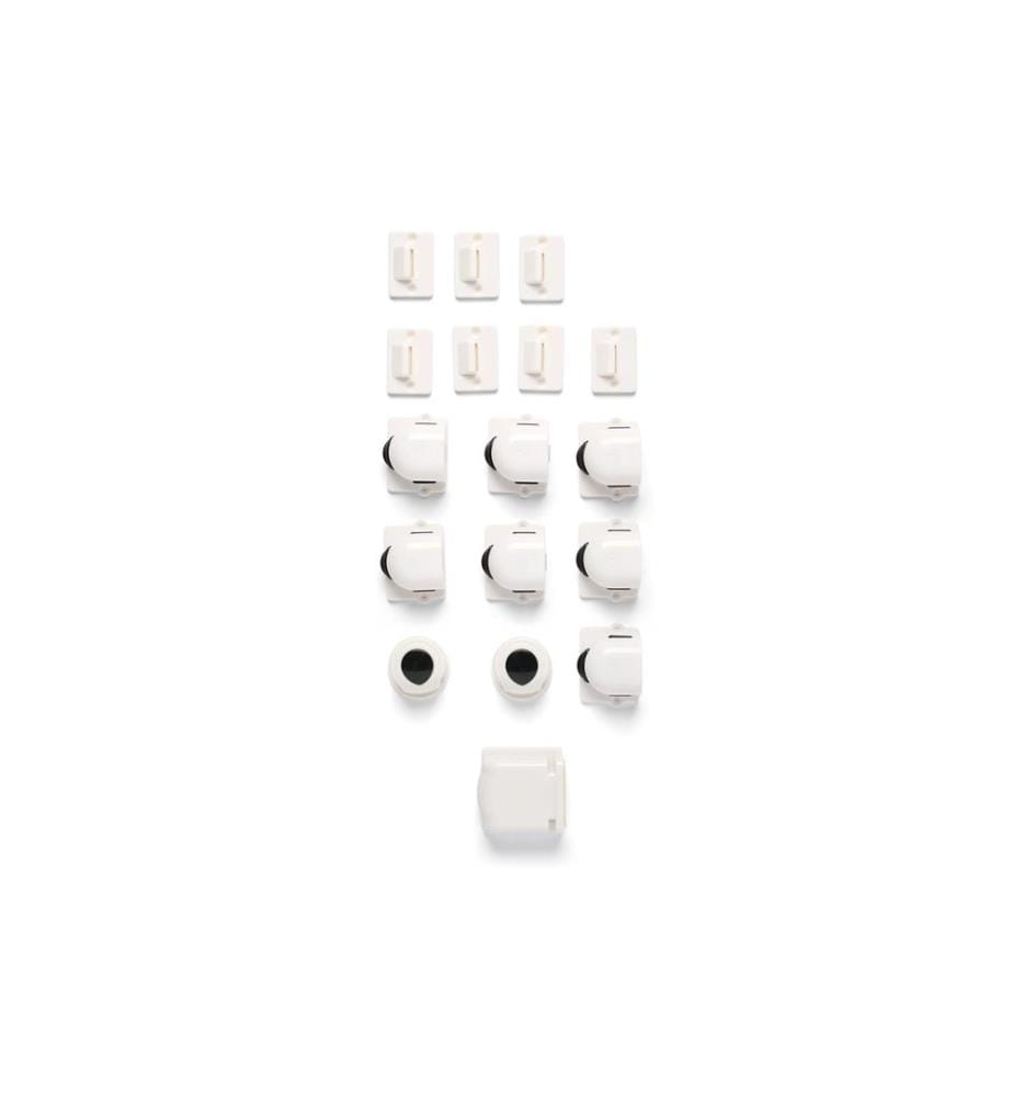 Dooky Magnetisches Schloss 8er Set, inkl. 2 Schlüssel