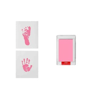 Dooky Handabdruck-Set Pink, 12 x 10 cm