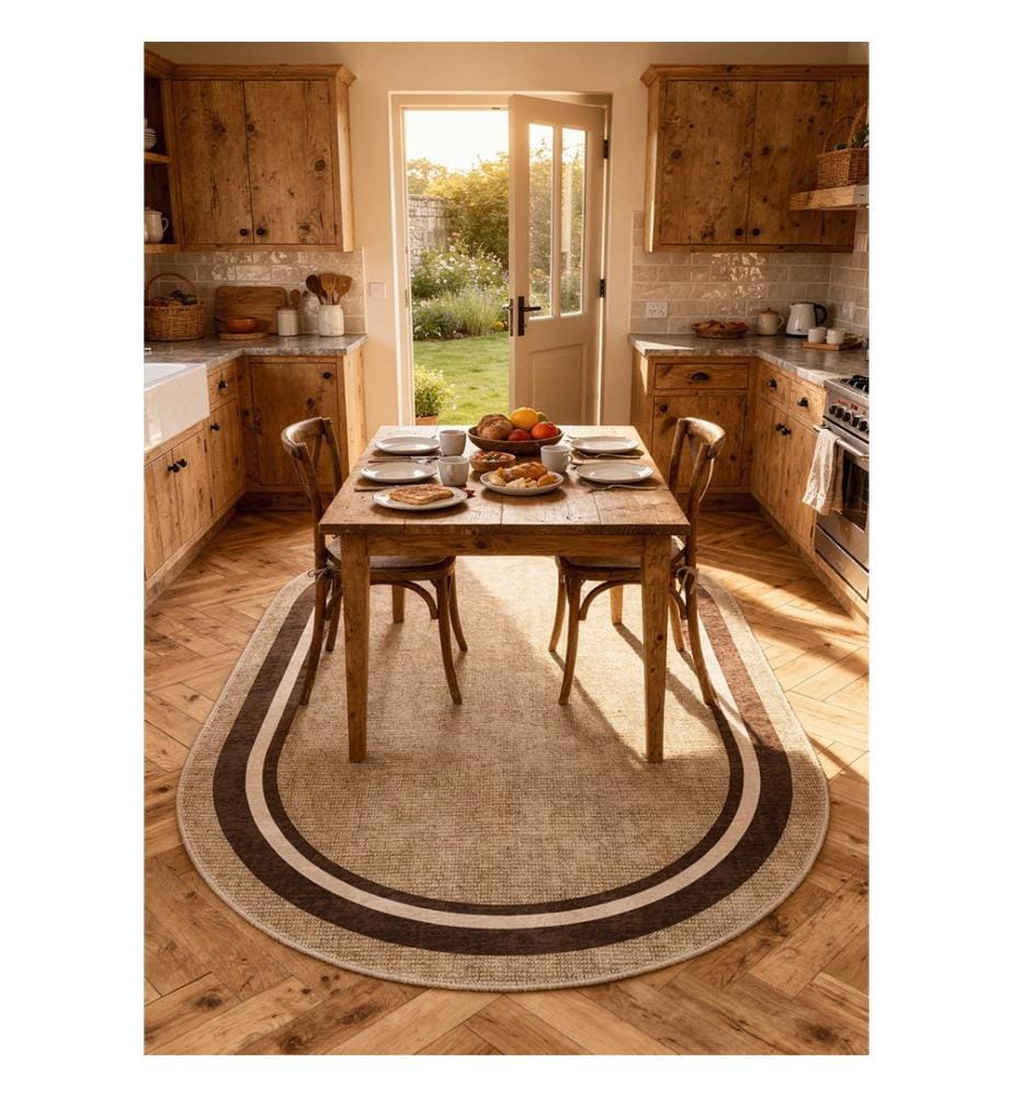 Merida-Teppich 80 x 120 cm – Braun