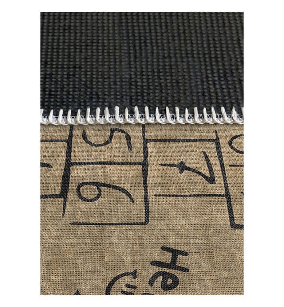 Teppich „Cooper“ 80 x 200 cm – Braun