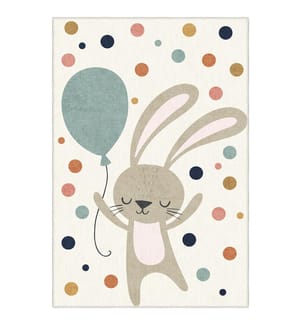 Teppich „Lucy“ 80 x 200 cm – Cremefarben