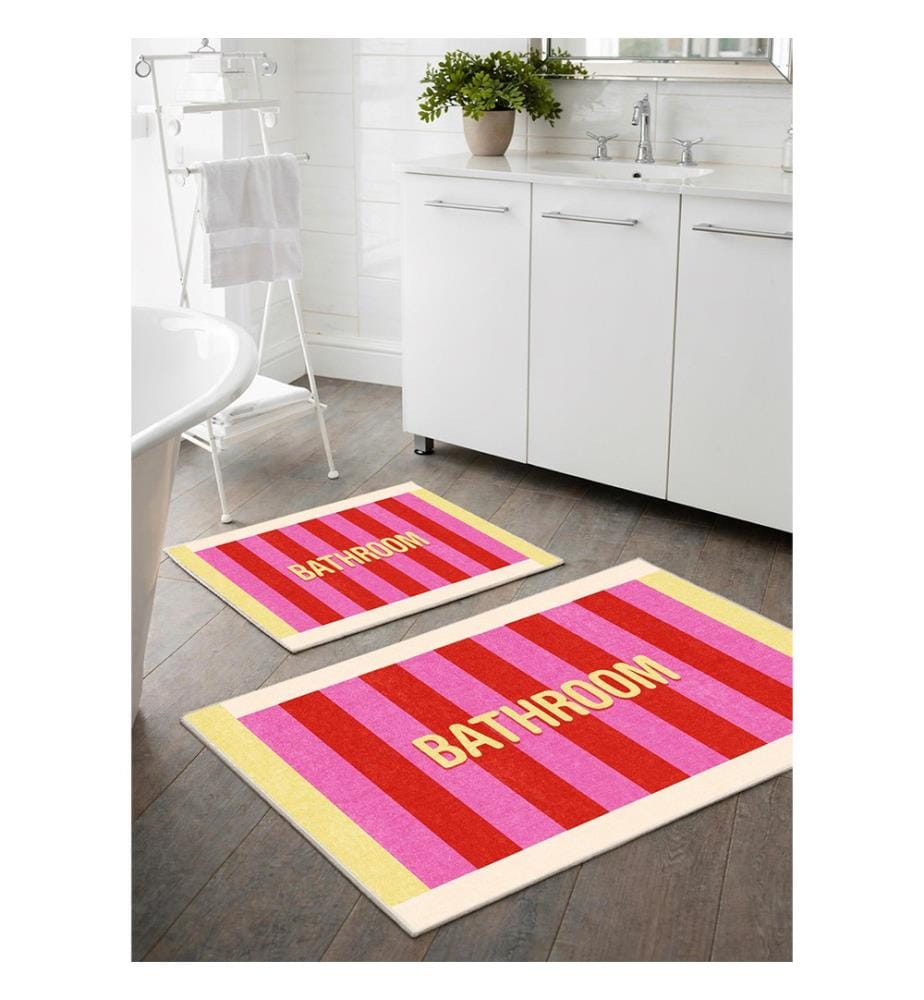Dune Badematte 40 x 60 und 60 x 100 cm – Rosa