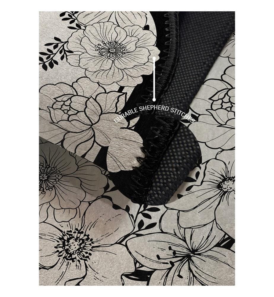 Venus Badematte 40 x 60 und 60 x 100 cm – Schwarz