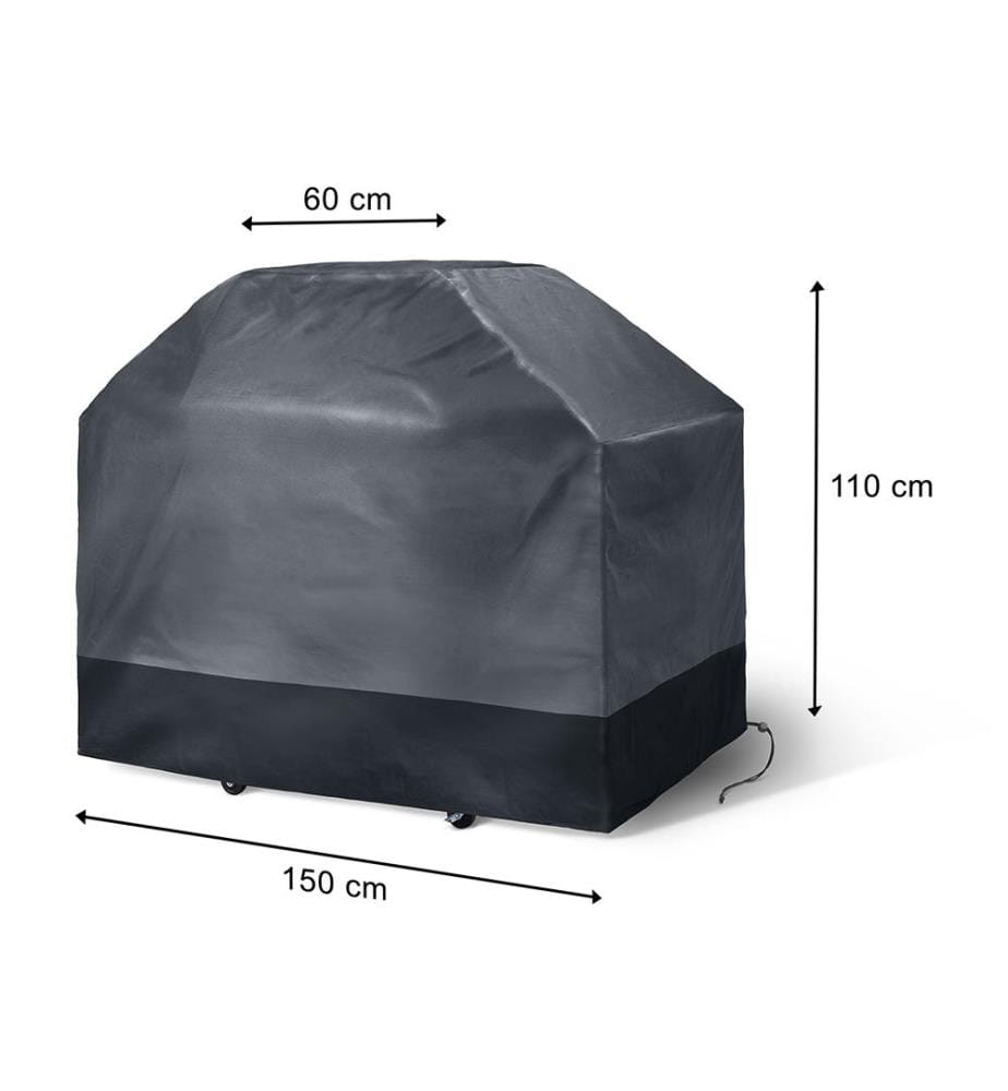 Schutzhülle für x x L-Grill - 150 x 60 x 110 cm - Schwarz
