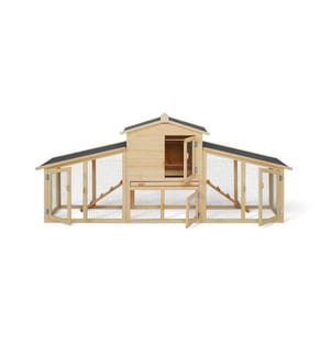 Hühnerstall Kaninchenstall x x L mit Nest - 6 Hühner