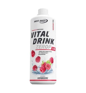 Getränkekonzentrat Vital Drink Raspberry - 1000 ml und 200 Portionen