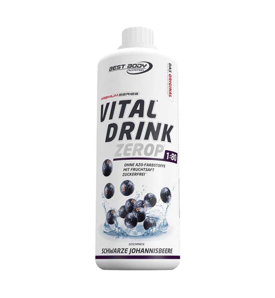 Low Carb Vital Drink Cassis - 1000ml