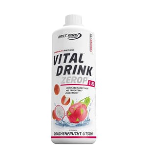 Getränkekonzentrat Low Carb Vital Drink Dragon Fruit - 1000 ml