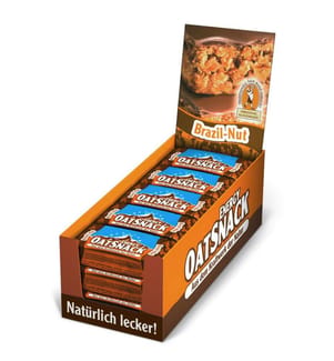 15er-Pack Energieriegel Oatsnack Brazil-Nut - 15 x 65g