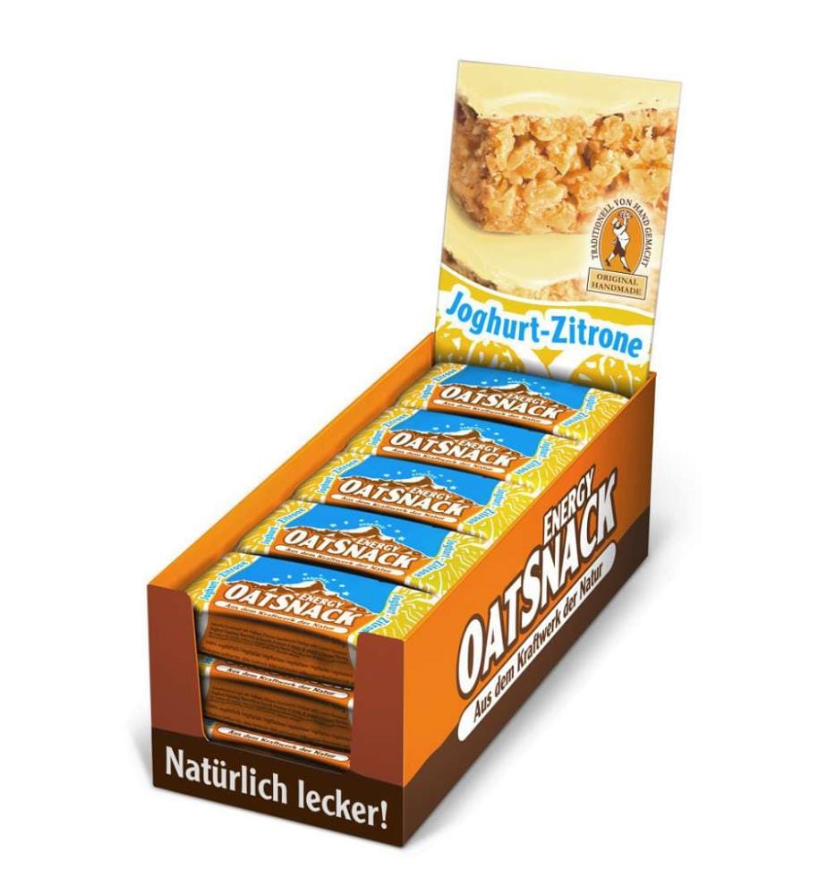 15er-Pack Energieriegel Oatsnack Yoghurt Lemon - 15 x 65g