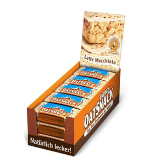 15er-Pack Energieriegel Oatsnack Latte Macchiato - 15 x 65g
