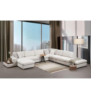 Loop Ecksofa - Weiss