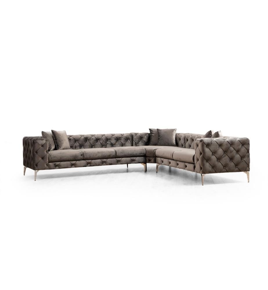Ecksofa „Como“ – Anthrazit