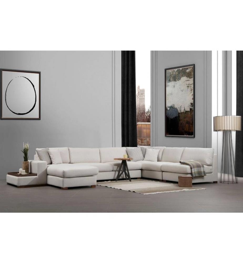 Loop Ecksofa - Weiss