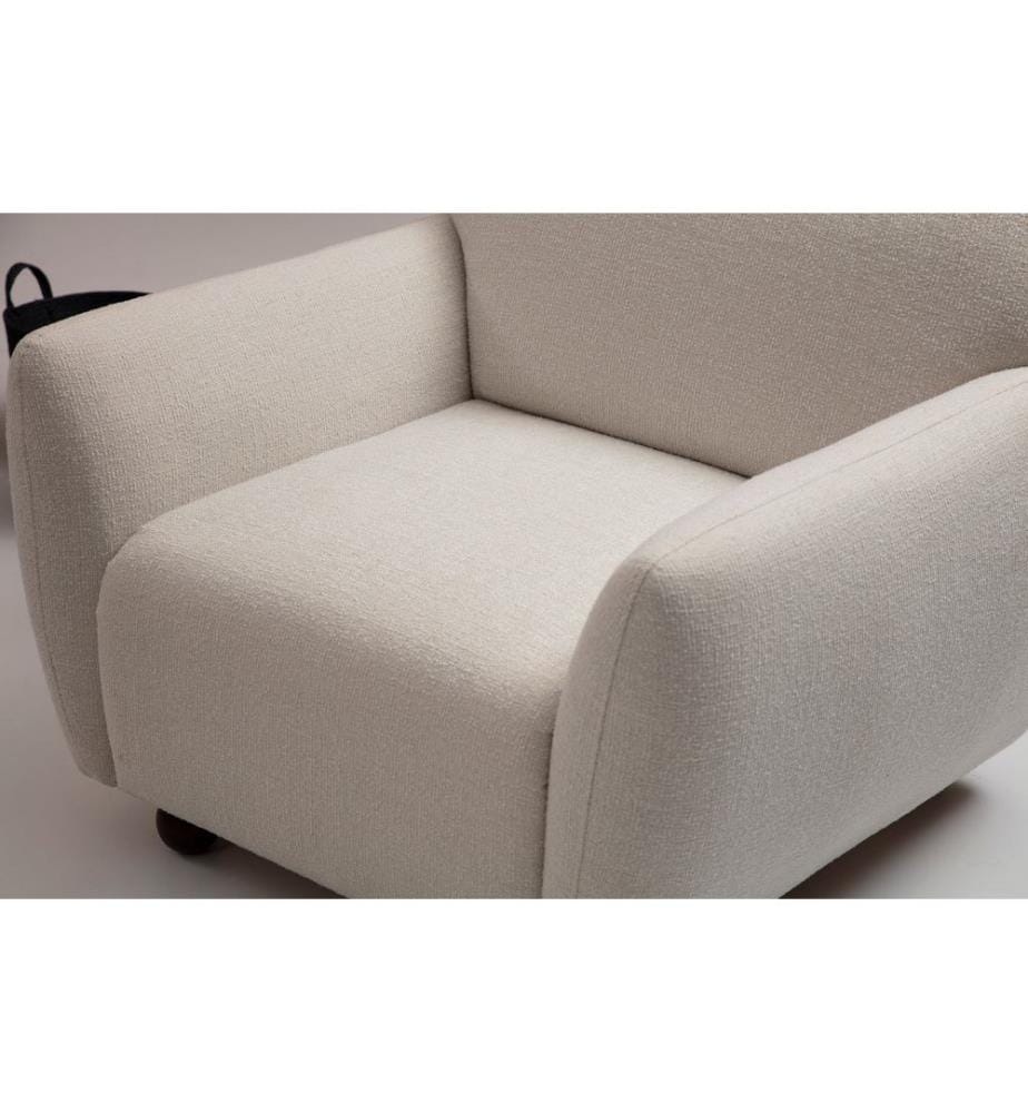 Fauteuil Eddy Wing - Crème