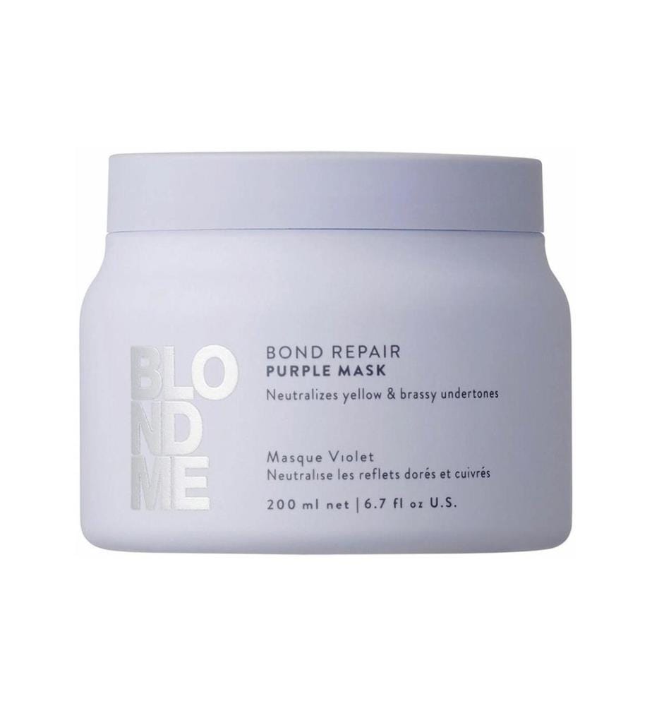Schwarzkopf BlondMe Bond Repair Purple Mask 200 ml