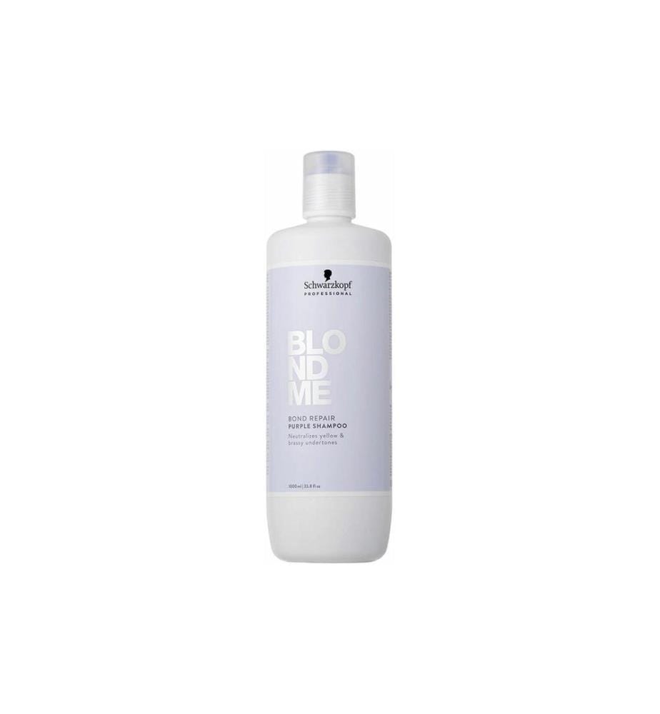 Schwarzkopf BlondMe Bond Repair Purple Shampoo 1000 ml