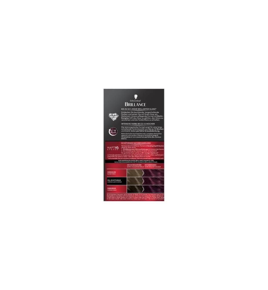 Schwarzkopf BRILLANCE Haarcoloration Brillance 860 Ultraviolett