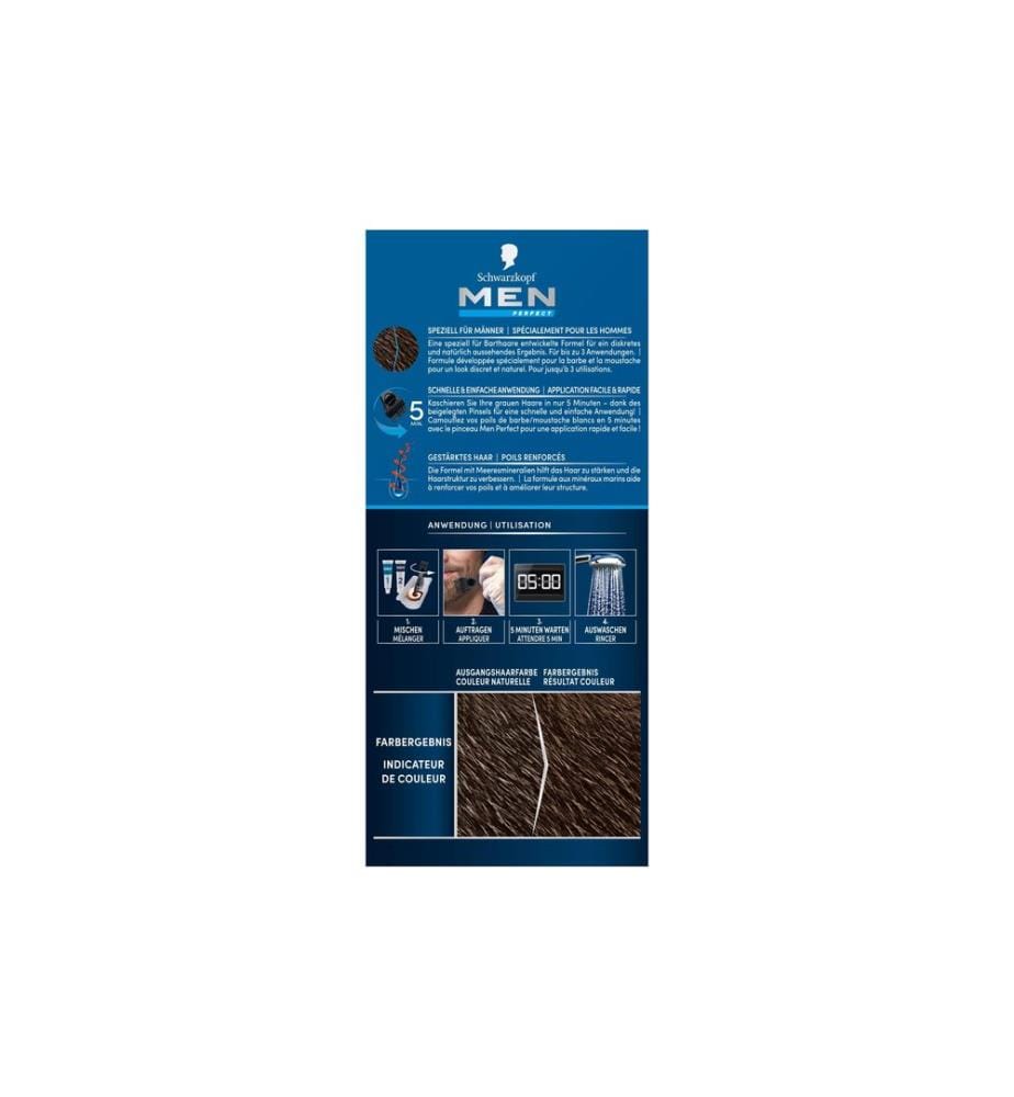 Schwarzkopf Men Perfect Barttönung Perfect Bart 60 Braun