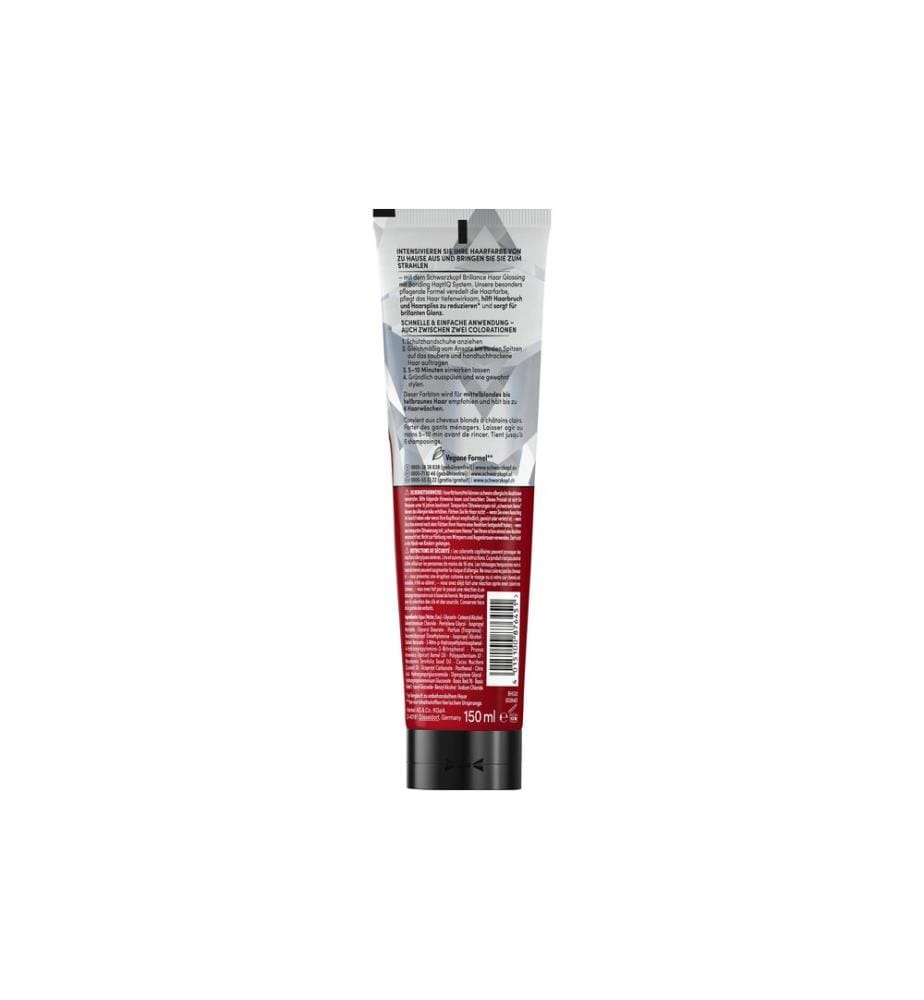 Coloration cheveux Schwarzkopf BRILLANCE Brillance Glossing Rouge
