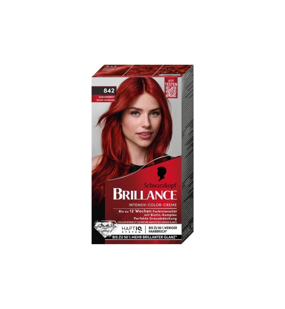 Schwarzkopf BRILLANCE Haarcoloration Brillance 842 Kaschmirrot