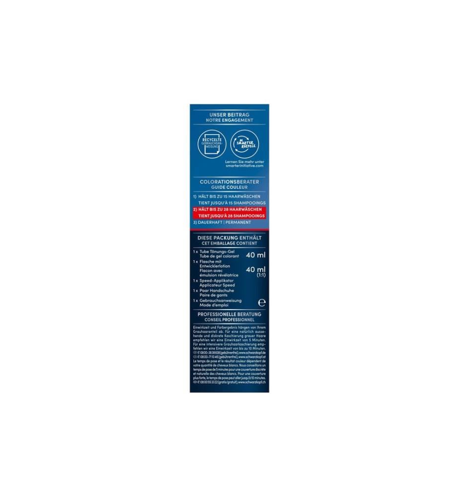 Schwarzkopf Men Perfect Haarcoloration Anti-Grau 90 Schwarz