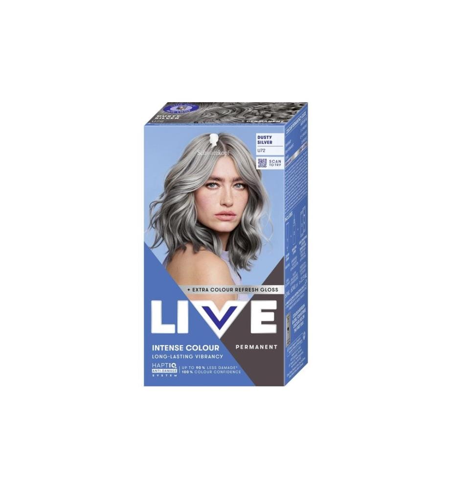 Schwarzkopf LIVE Haarcoloration Intese Coulour U72 Dusty Silver