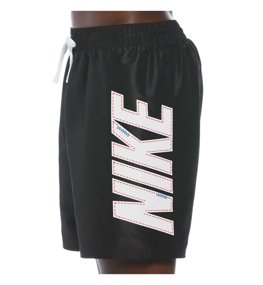 Volley Big Block 7" Badeshorts - Schwarz