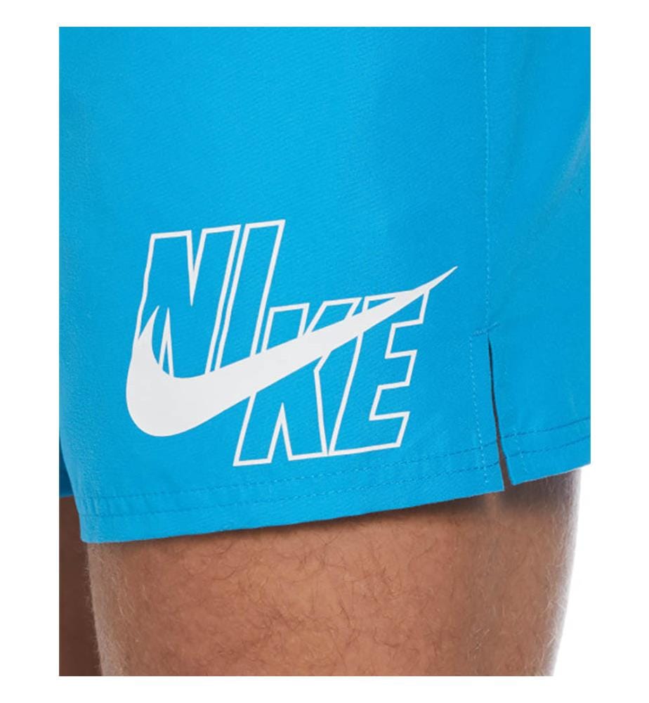 Badeshorts Volley Logo Solid 5"" - Laserblau