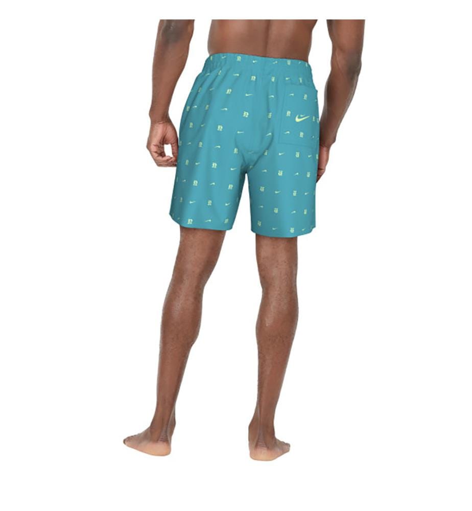 Short de volley 7" Luxe Letter - Cactus