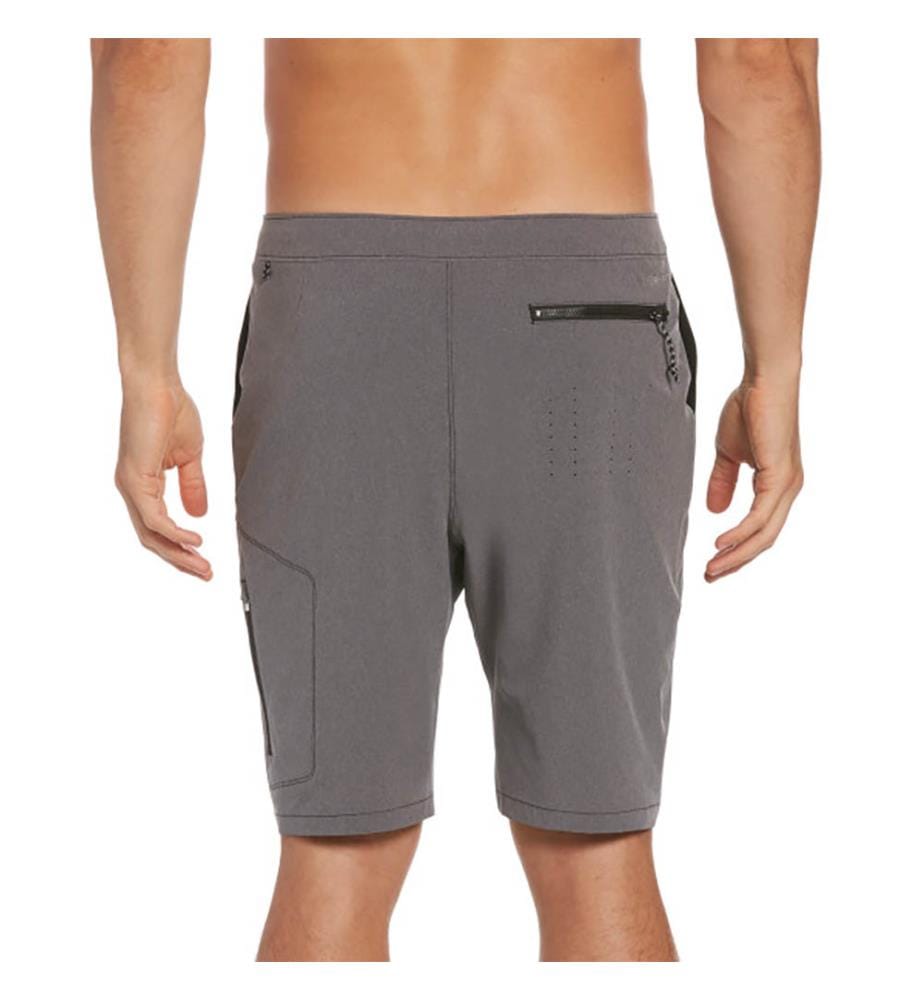 Short hybride Merge 9'' - Gris chiné foncé