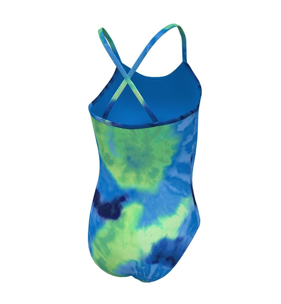 Tie Dye Crossback Einteiler - Vapor Green - Vapor Green