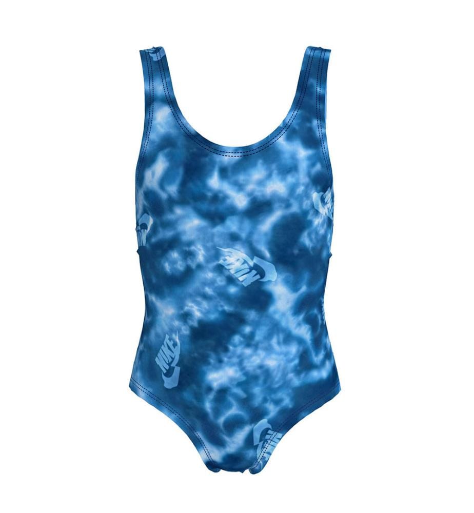 Wasser Tie Dye U-Back One-Piece - Royal