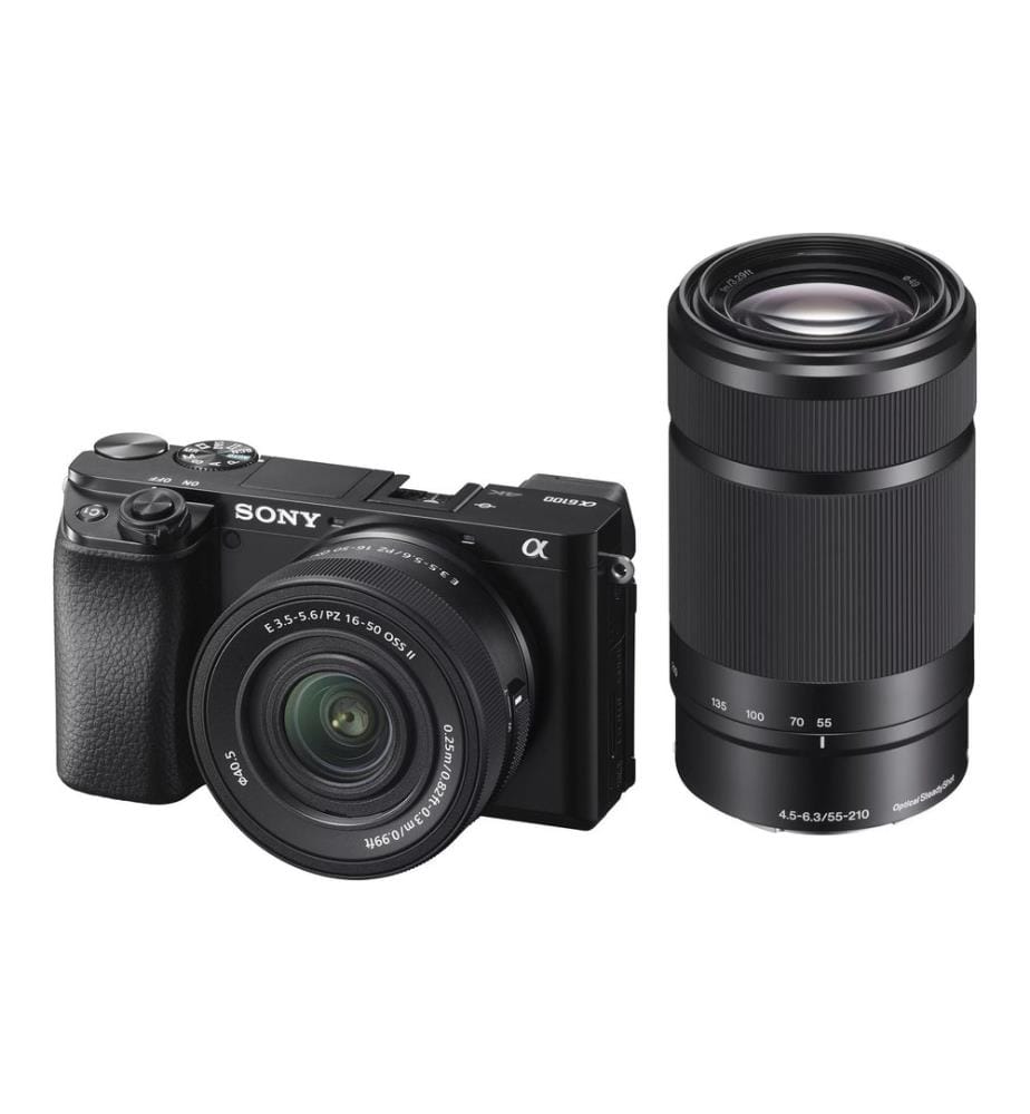 Sony Fotokamera Alpha 6100 Kit 16-50 / 55-210