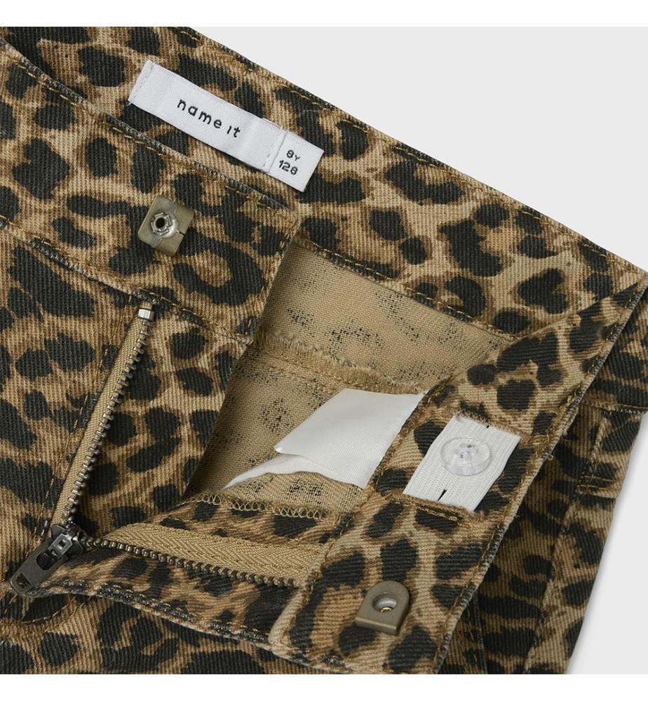 Hose - Silver Mink Leopard