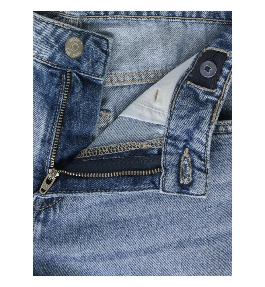 Jeans - Mittelblauer Denim