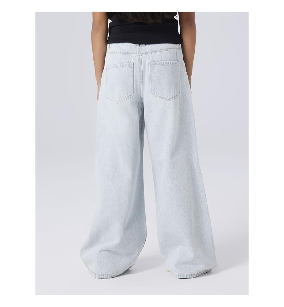 Jeans - Hellblauer, verwaschener Denim
