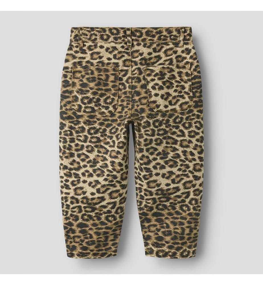 Pantalon - Vieux Mink Argenté Léopard