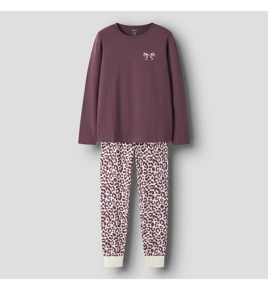Ensembles Pyjama - Top Blanc Antique À Motif De Gingembre Sauvage Et Noeud