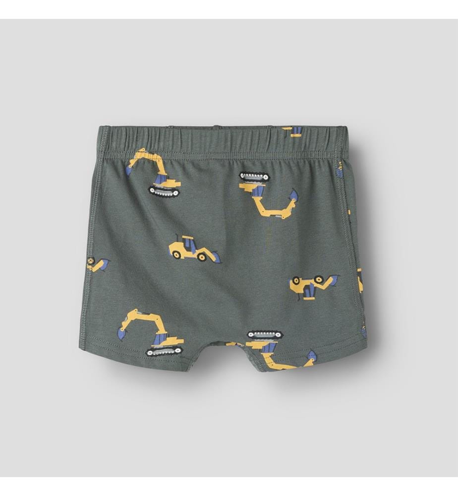 Boxershorts – Urban Chic W, Grau meliert, Dunkelblau